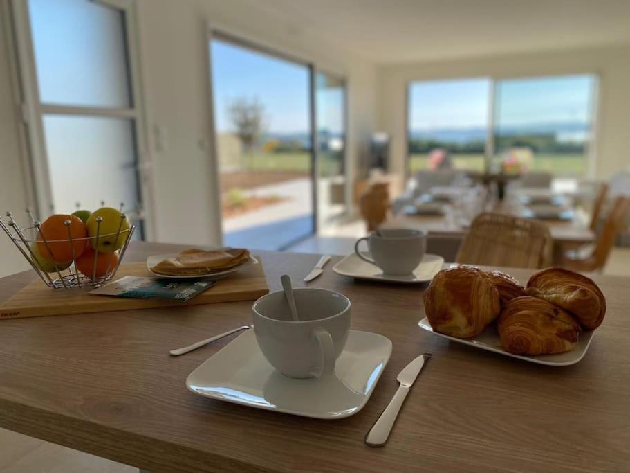 Villa Neuve Pour 6 Personnes Avec Spa Carantec Exterior foto